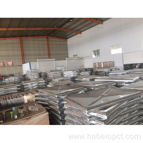 Hot Dipped Galvanized Water Tank 50 Cubic meters